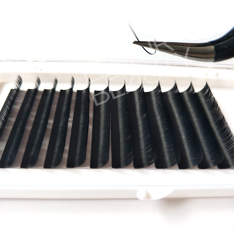 matte flat eyelash extension split tip wholesale factory.jpg